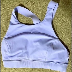 Purple lululemon sports bra